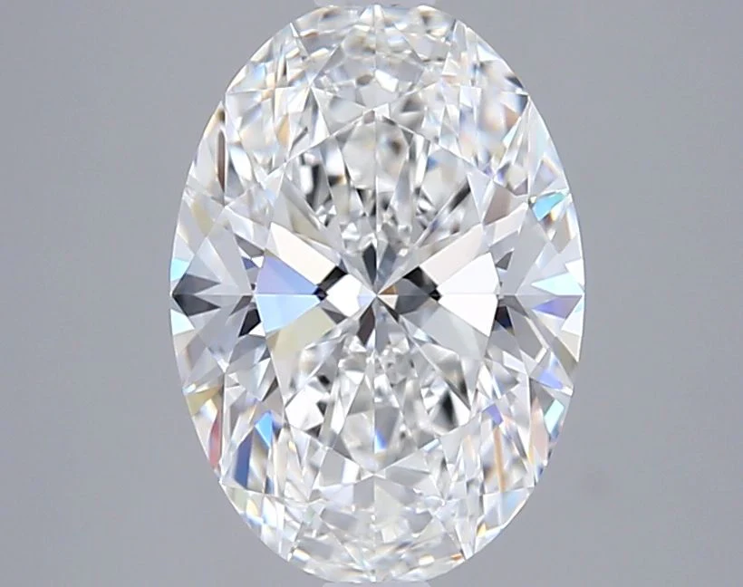 2.55 Carat Lab Grown Oval Diamond