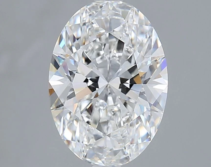 3.04 Carat Lab Grown Oval Diamond