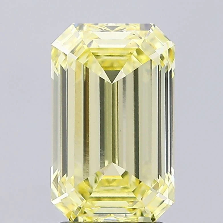 3.02 Carat Lab Grown Emerald Diamond