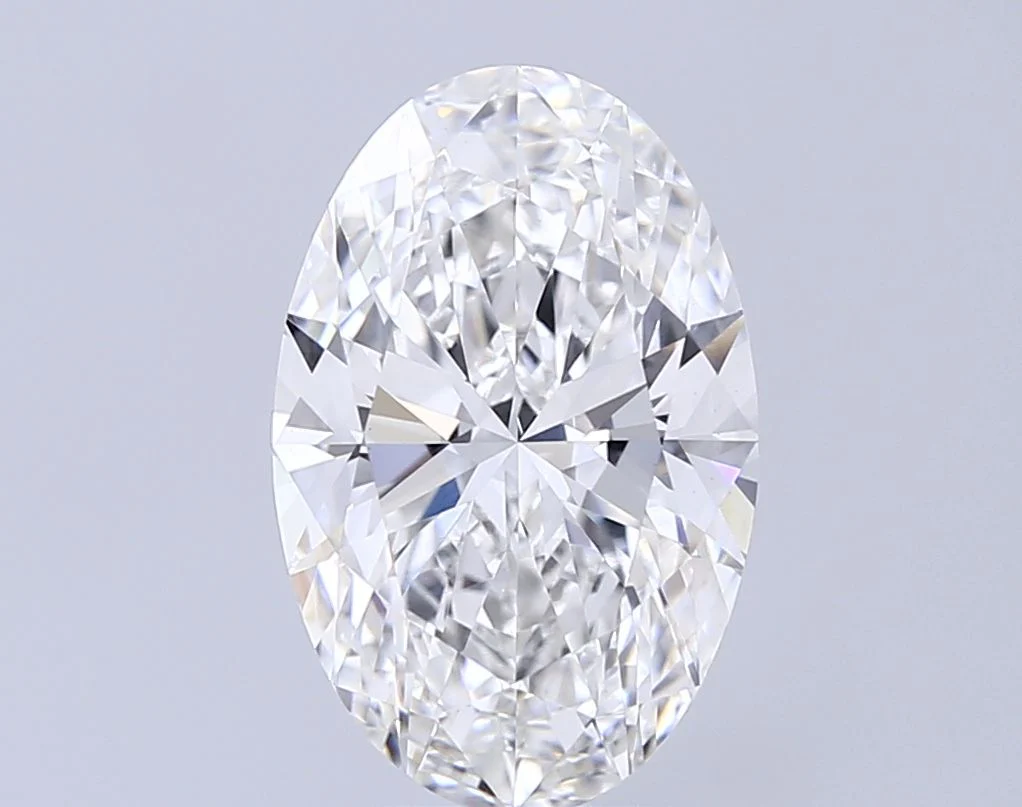 4 Carat Lab Grown Oval Diamond