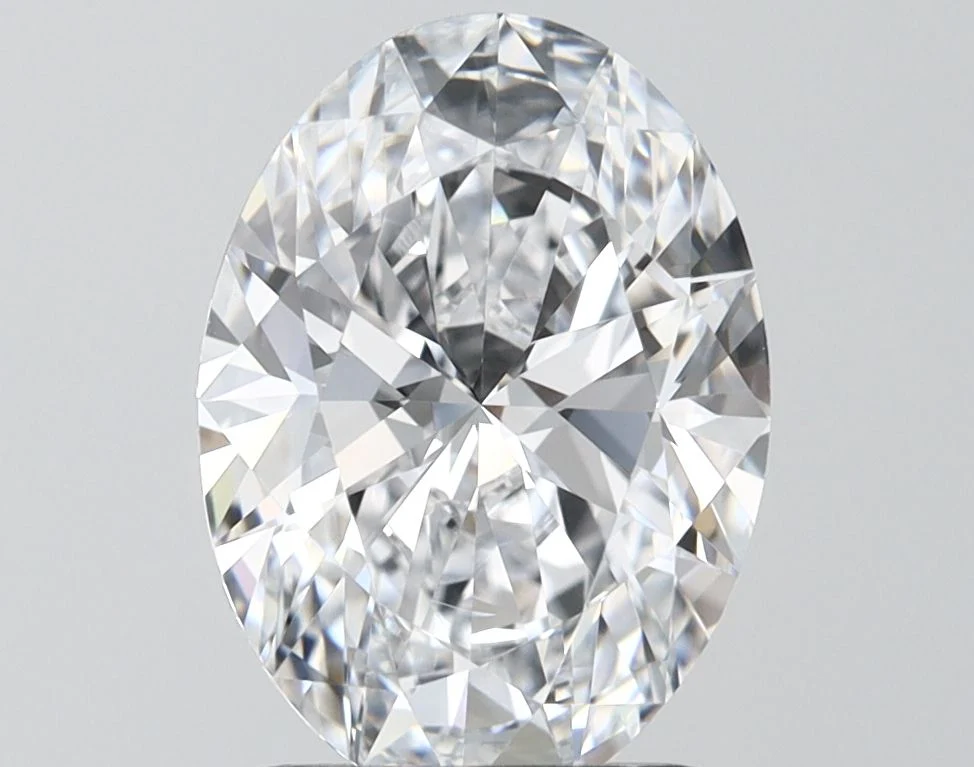 3.01 Carat Lab Grown Oval Diamond