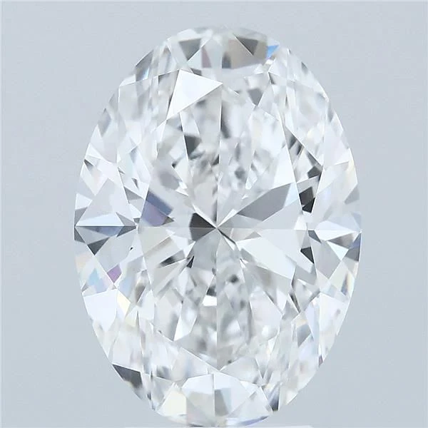 4 Carat Lab Grown Oval Diamond