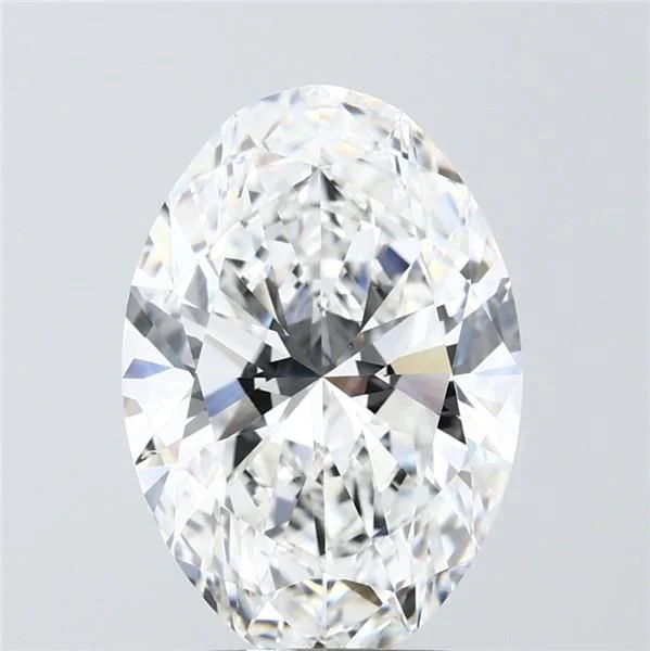 4 Carat Lab Grown Oval Diamond