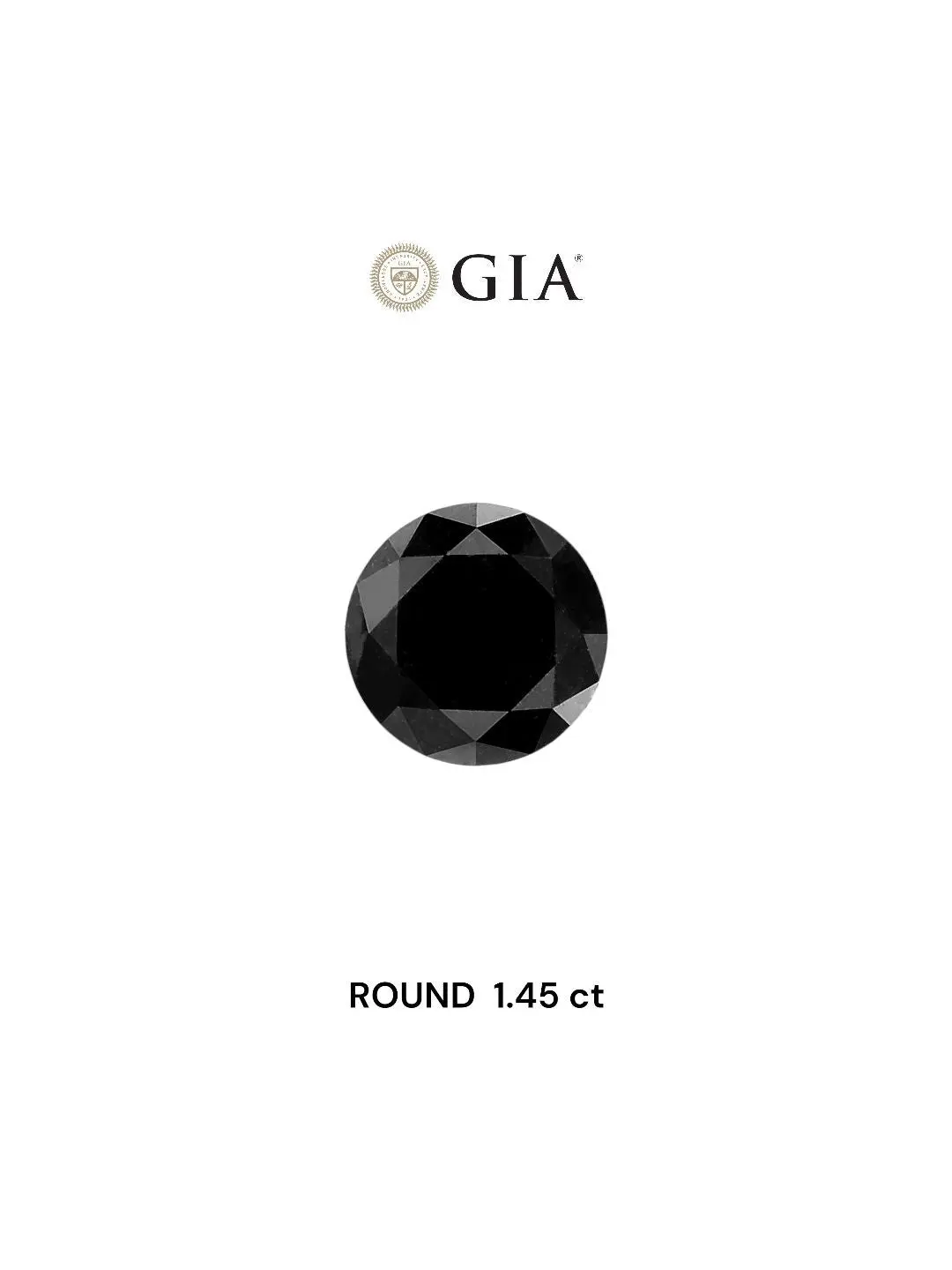 1.45 Carat Natural Round Diamond
