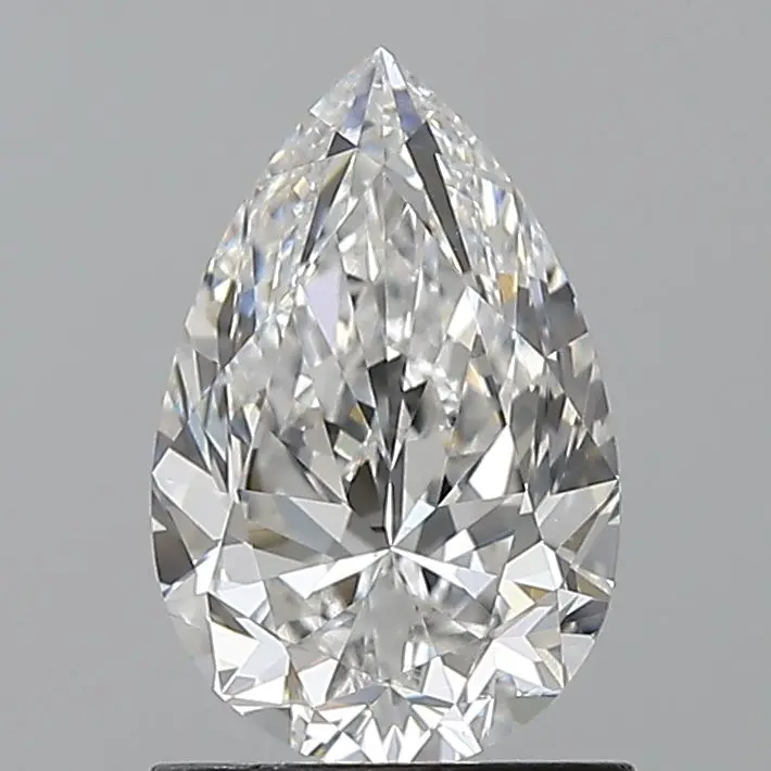1.21 Carat Natural Pear Diamond