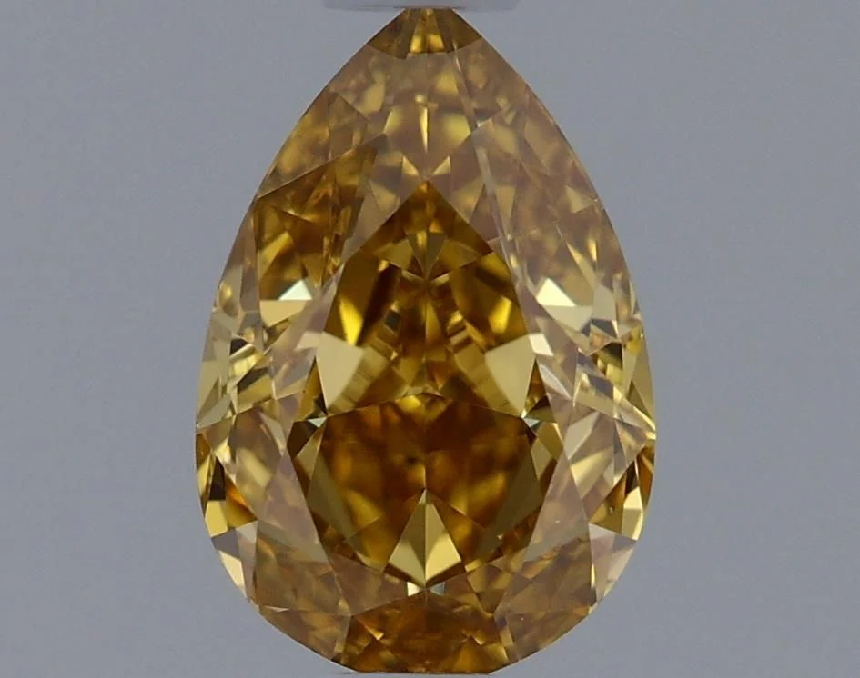 0.53 Carat Natural Pear Diamond