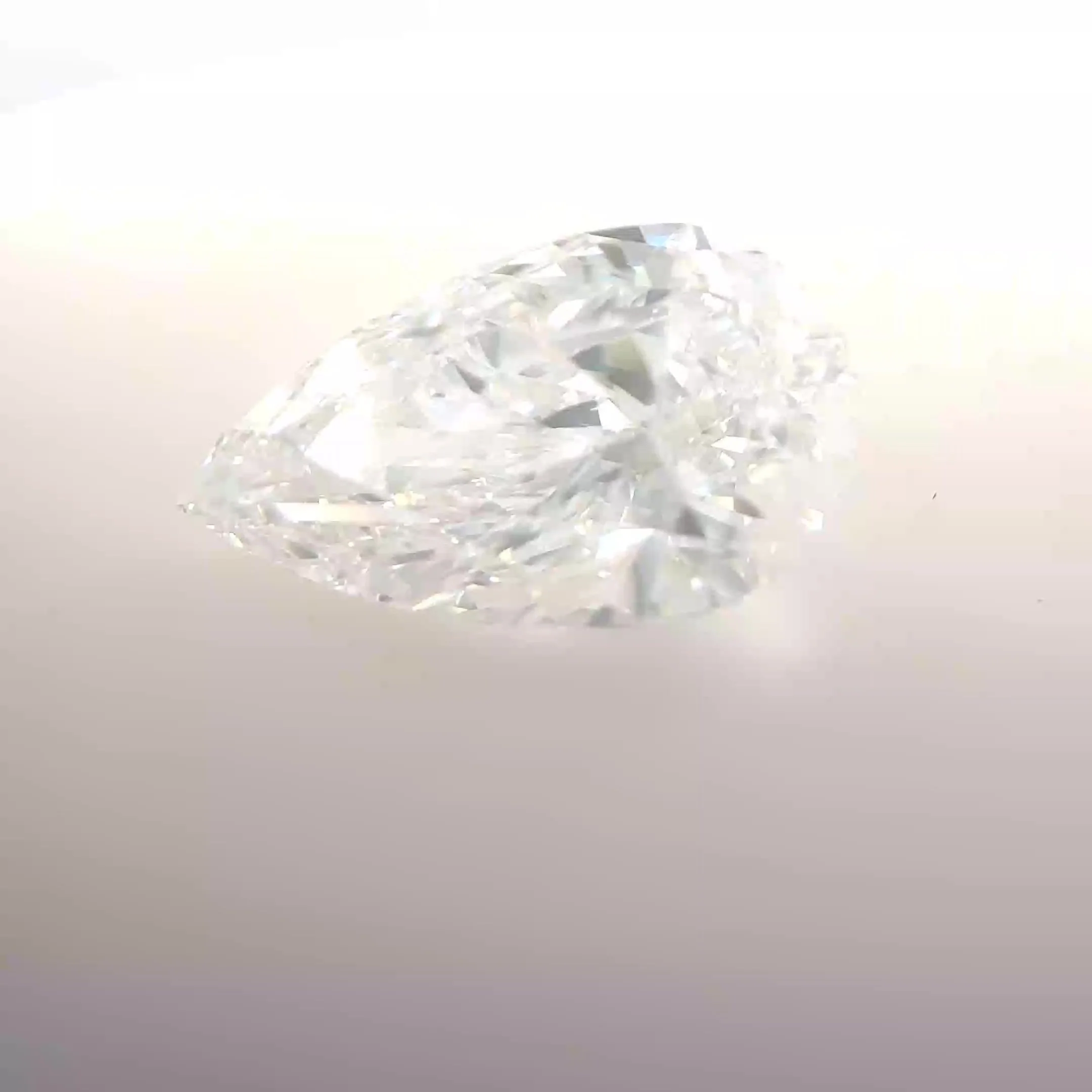 2.5 Carat Natural Pear Diamond