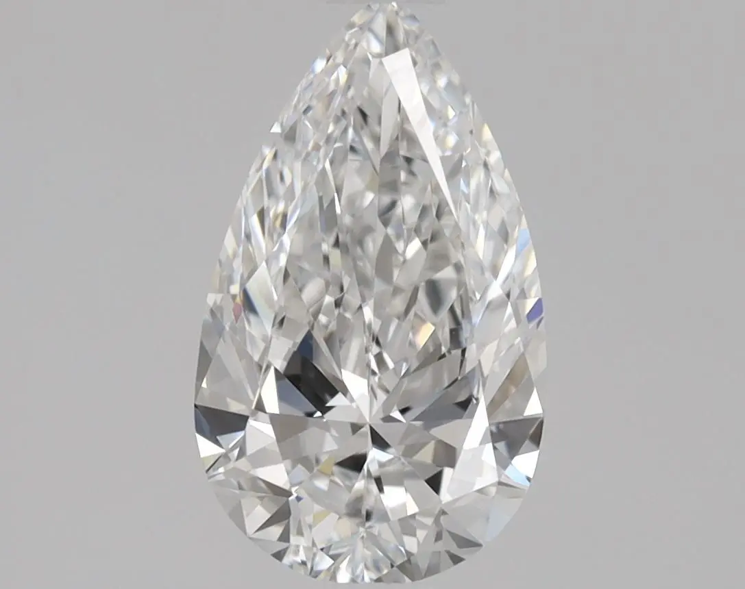 0.8 Carat Natural Pear Diamond