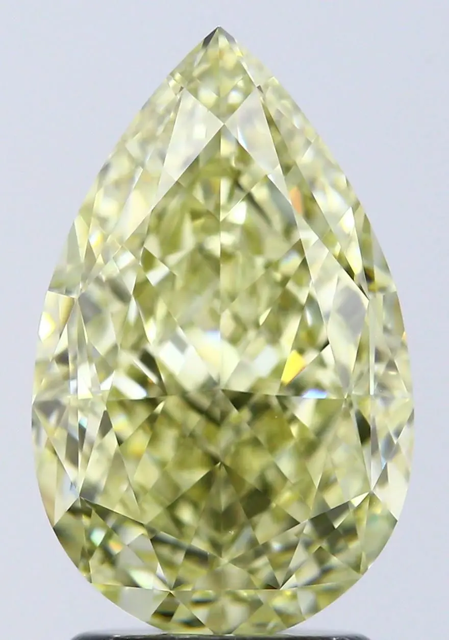 3.03 Carat Natural Pear Diamond