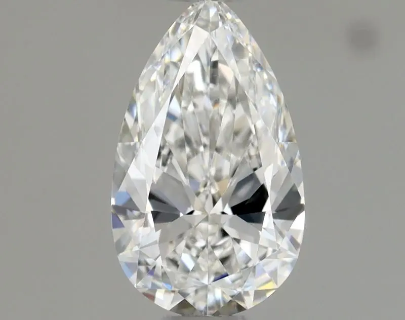 0.6 Carat Natural Pear Diamond