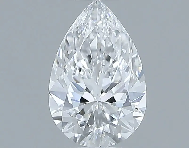 0.58 Carat Natural Pear Diamond