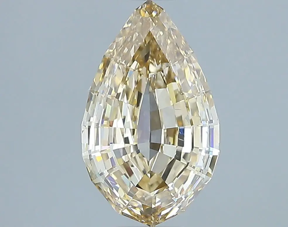 2.05 Carat Natural Pear Diamond