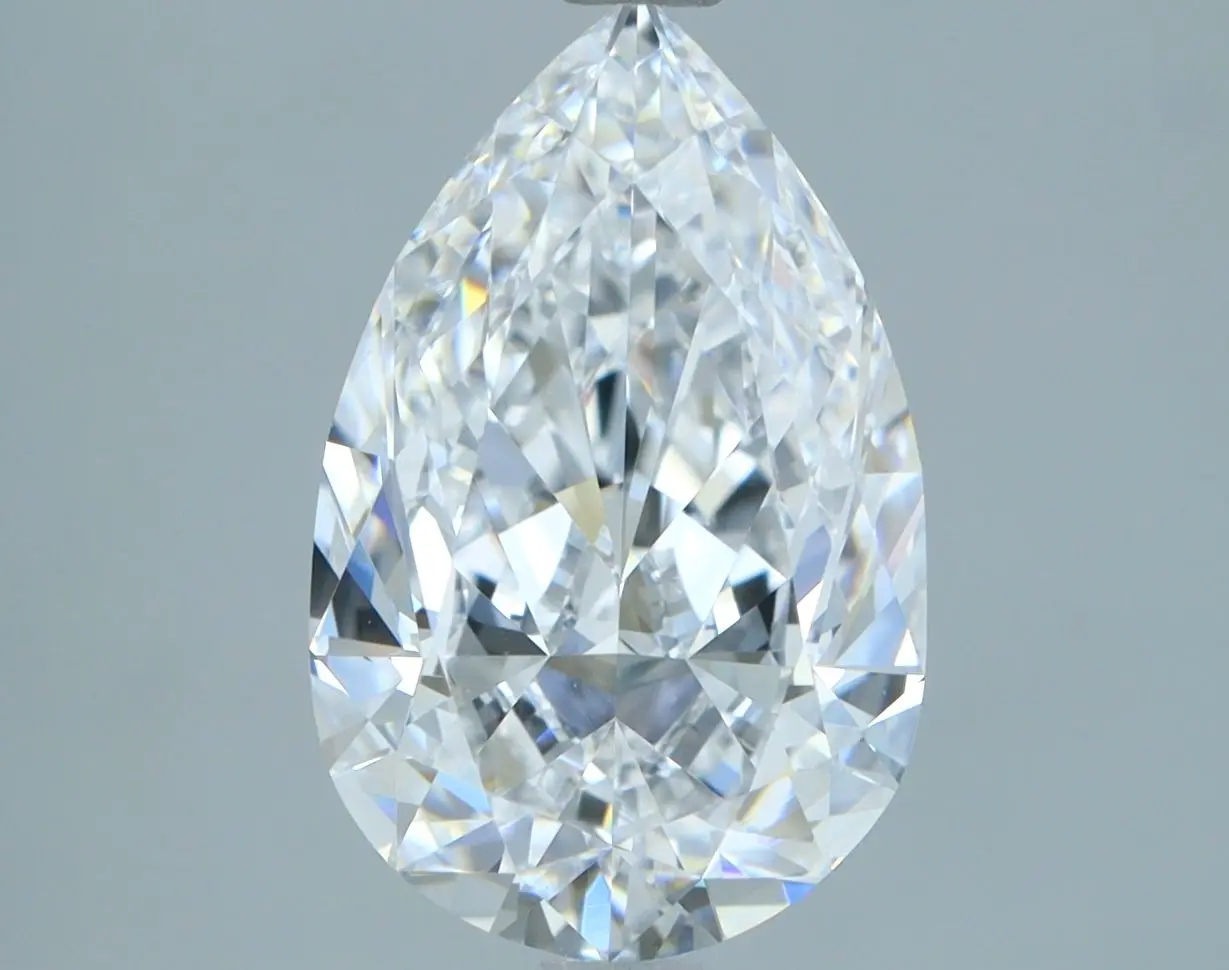 2.5 Carat Natural Pear Diamond
