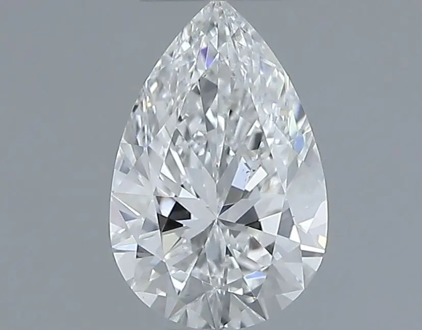 0.5 Carat Natural Pear Diamond