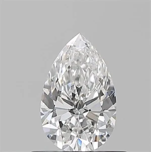 0.6 Carat Natural Pear Diamond