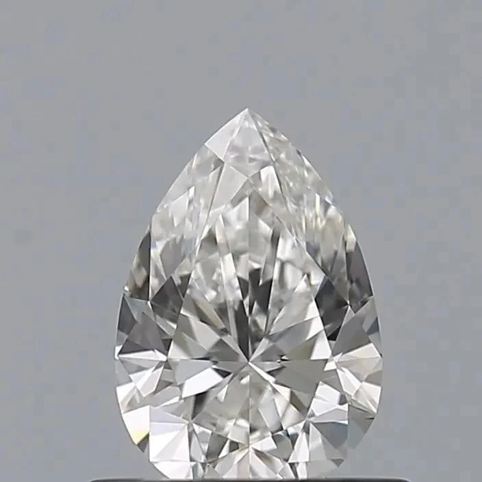 0.5 Carat Natural Pear Diamond