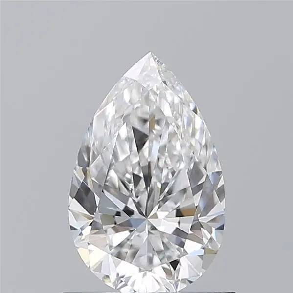 0.9 Carat Natural Pear Diamond