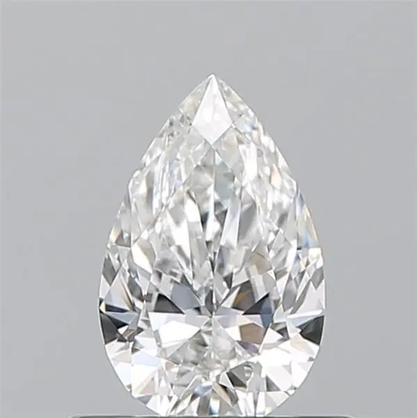 0.5 Carat Natural Pear Diamond