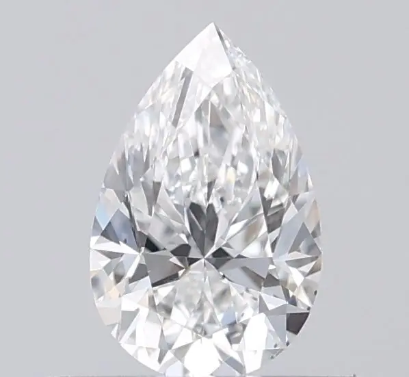 0.5 Carat Natural Pear Diamond