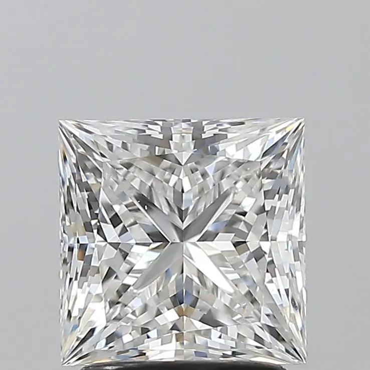 2.01 Carat Natural Princess Diamond