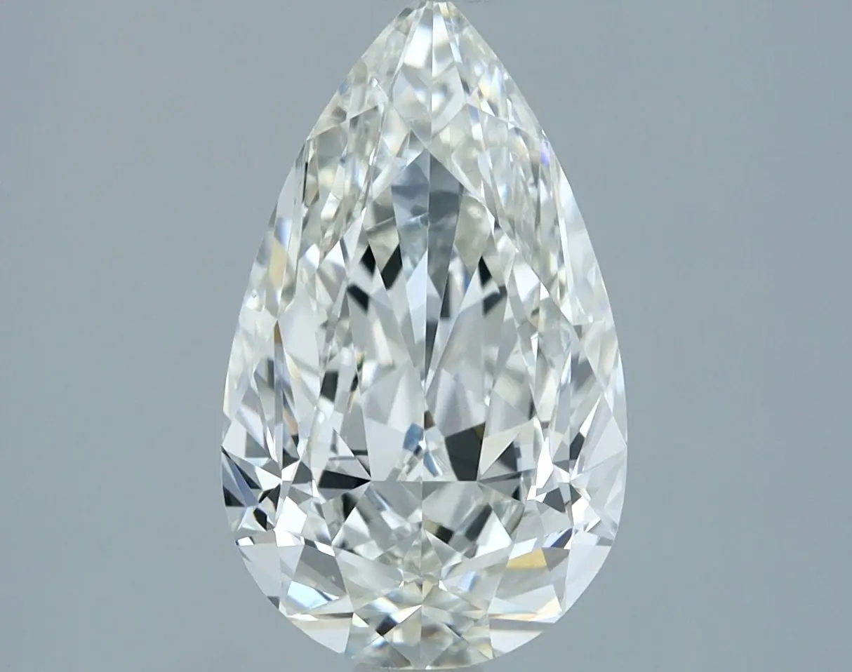1.51 Carat Natural Pear Diamond