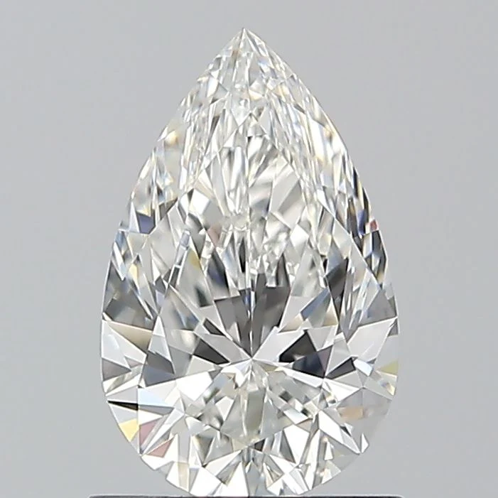 1.01 Carat Natural Pear Diamond