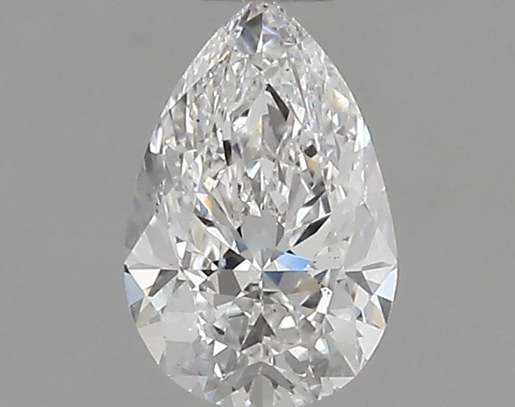 0.5 Carat Natural Pear Diamond