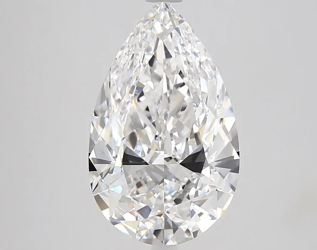 3.02 Carat Natural Pear Diamond