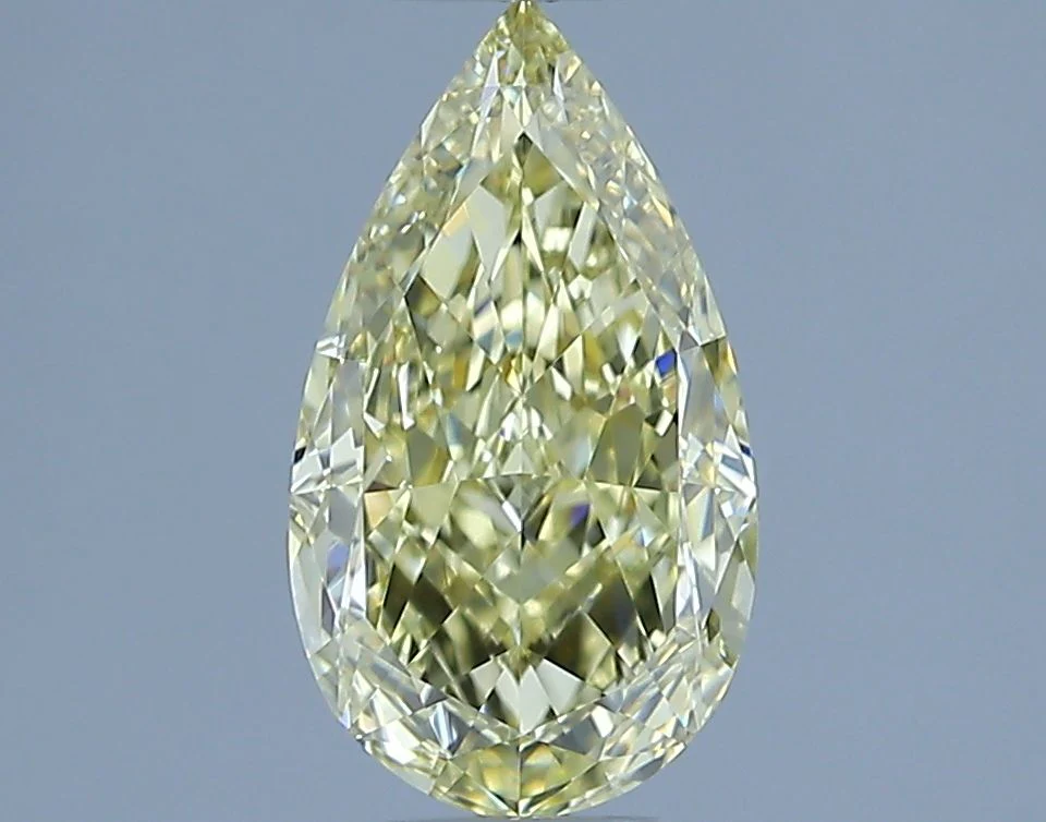 1.27 Carat Natural Pear Diamond