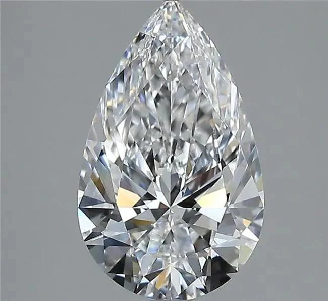 1.71 Carat Natural Pear Diamond