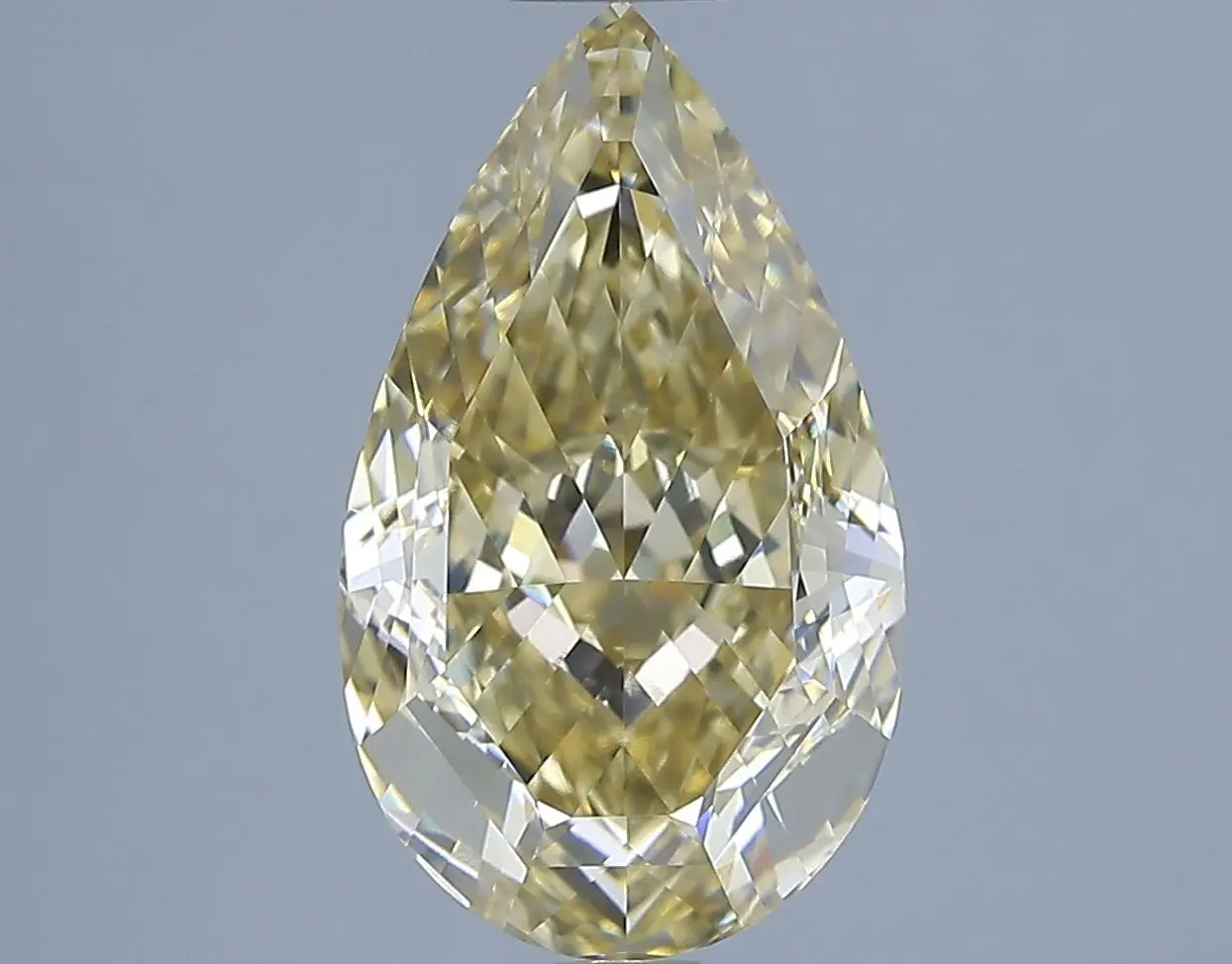 4.06 Carat Natural Pear Diamond