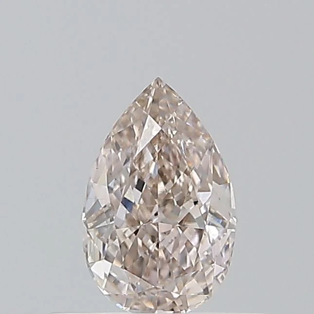 0.5 Carat Natural Pear Diamond