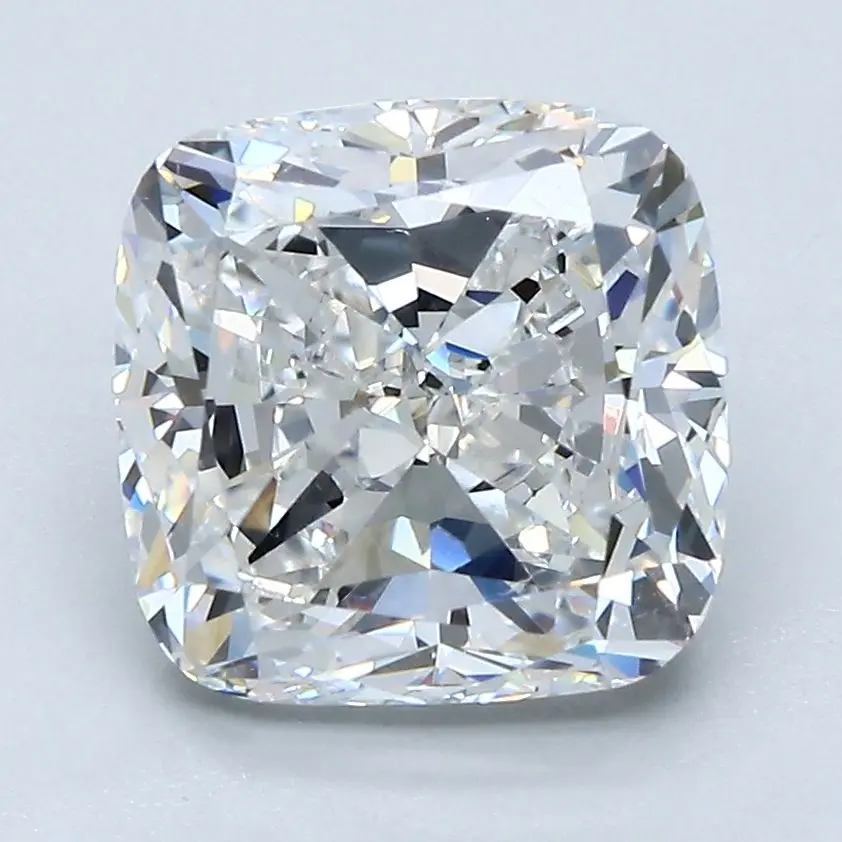3.71 Carat Natural Cushion Diamond