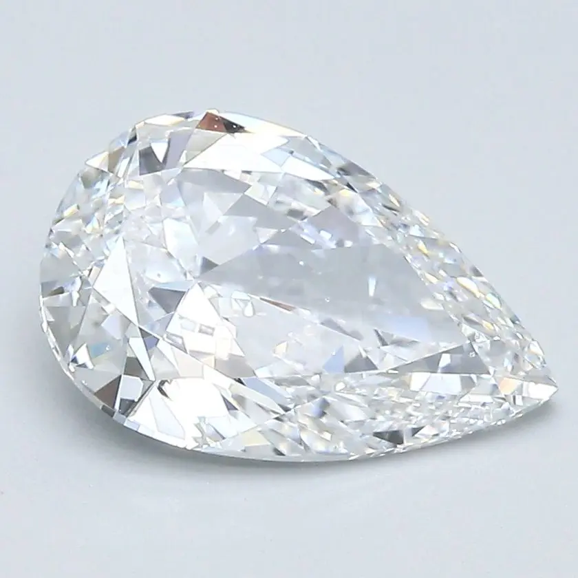 2.01 Carat Natural Pear Diamond