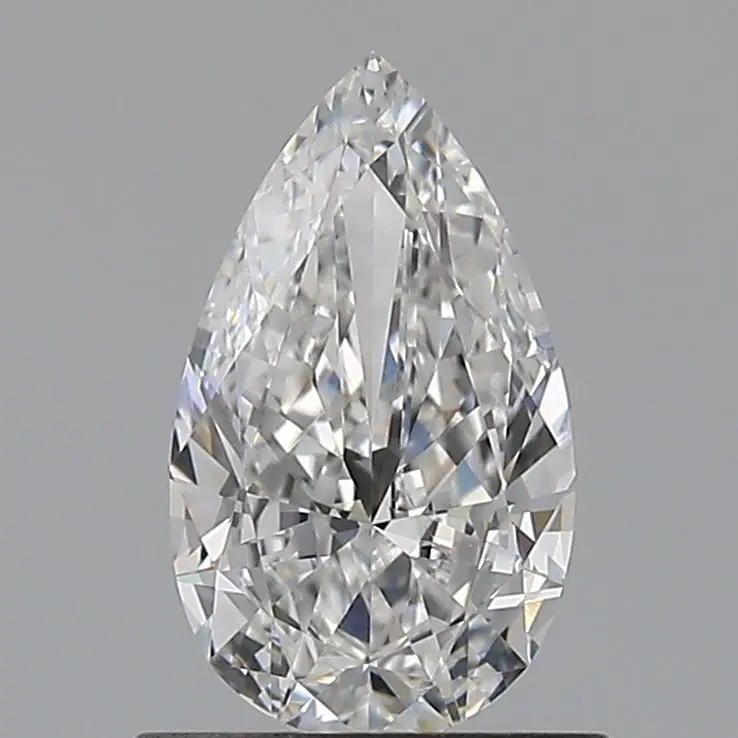 0.6 Carat Natural Pear Diamond