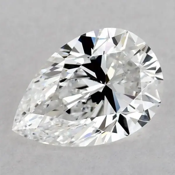 0.75 Carat Natural Pear Diamond