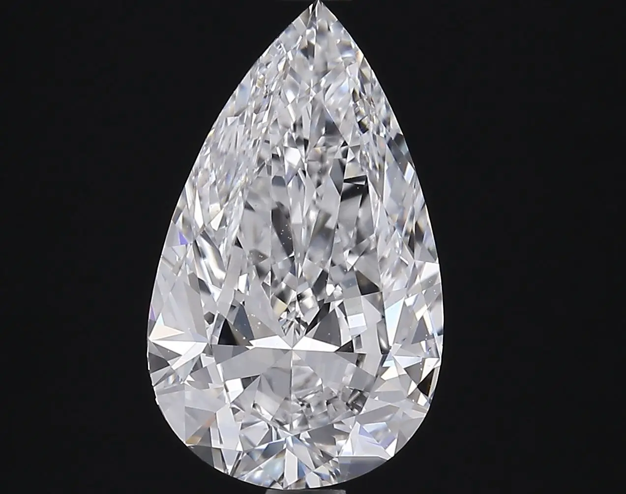 2.5 Carat Natural Pear Diamond