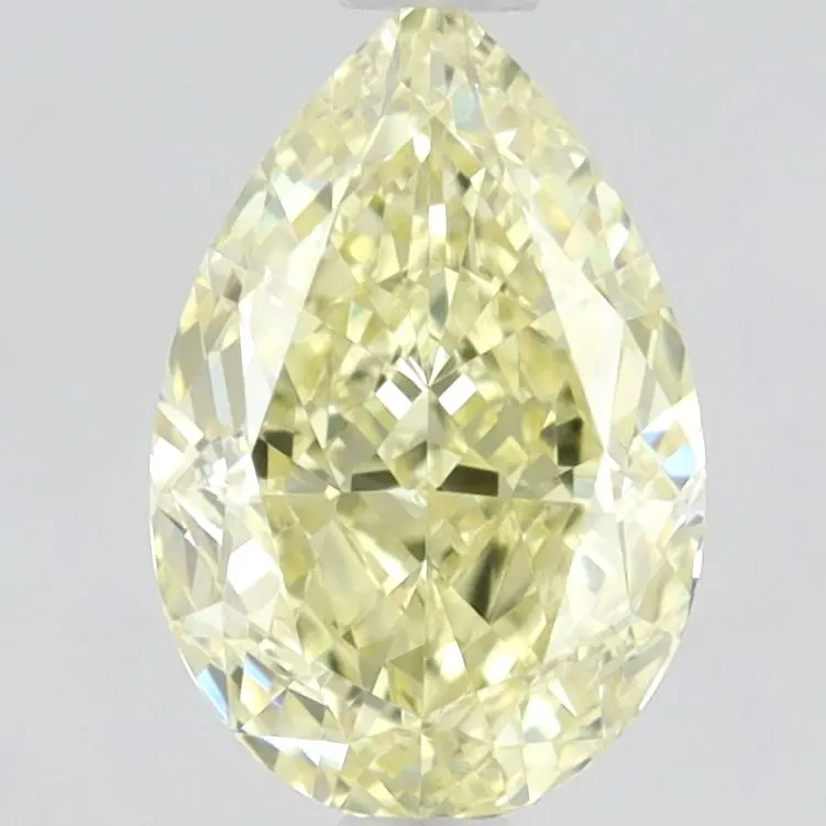 0.5 Carat Natural Pear Diamond