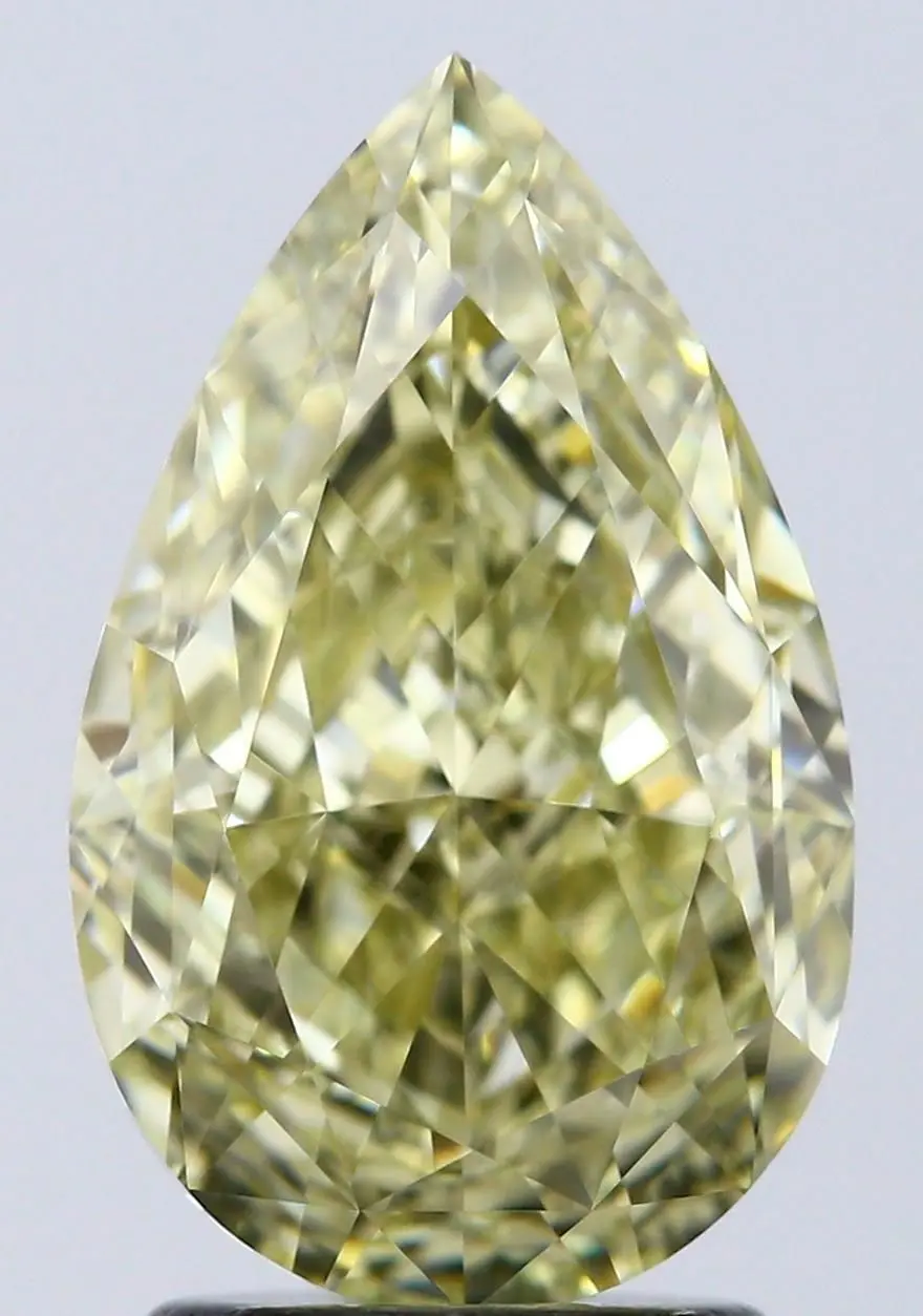 3.03 Carat Natural Pear Diamond