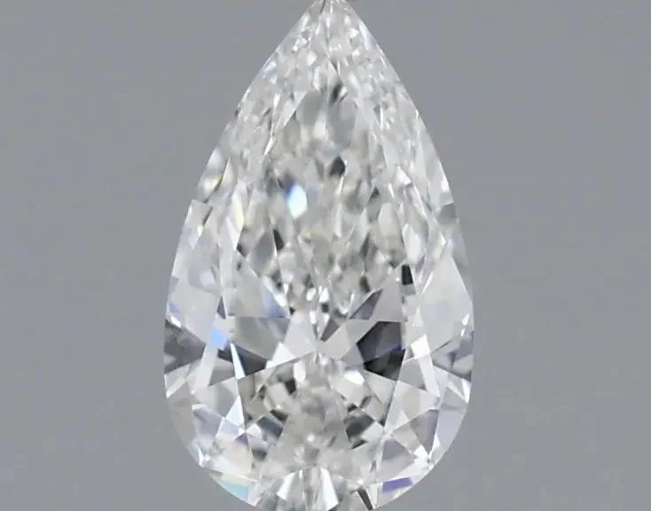 0.52 Carat Natural Pear Diamond