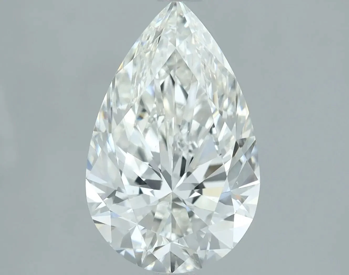 2.02 Carat Natural Pear Diamond