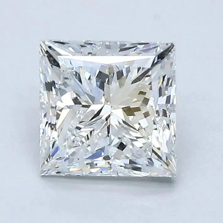 1.5 Carat Natural Princess Diamond