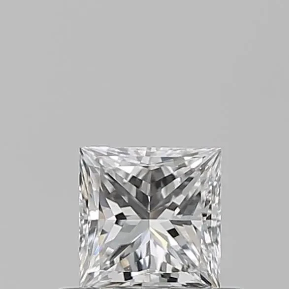 0.5 Carat Natural Princess Diamond