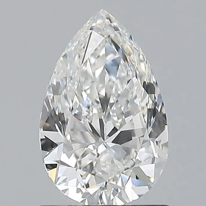0.9 Carat Natural Pear Diamond