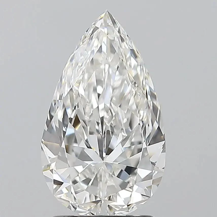 2.01 Carat Natural Pear Diamond