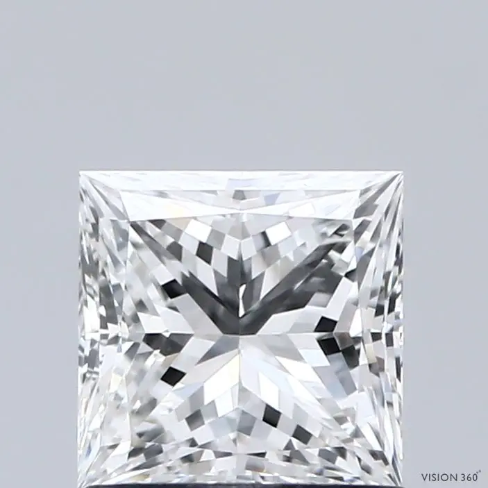 1.01 Carat Natural Princess Diamond