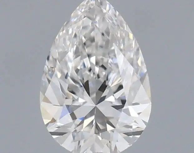 0.32 Carat Natural Pear Diamond