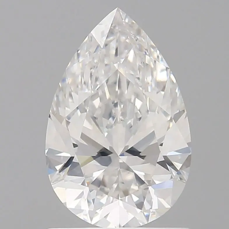 0.9 Carat Natural Pear Diamond