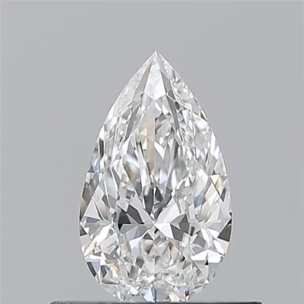0.5 Carat Natural Pear Diamond