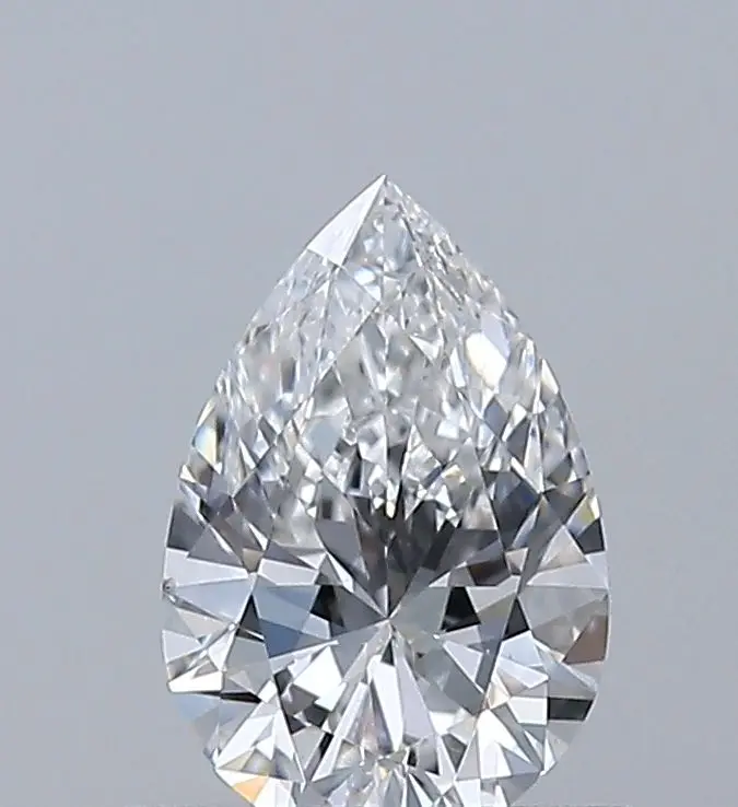 0.5 Carat Natural Pear Diamond